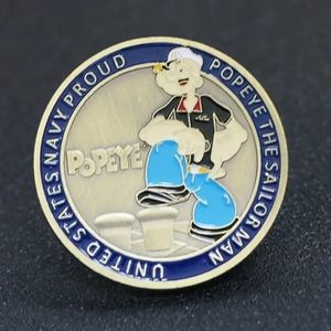 New Popeye collectors coin in case.  MANY other coins available please ask